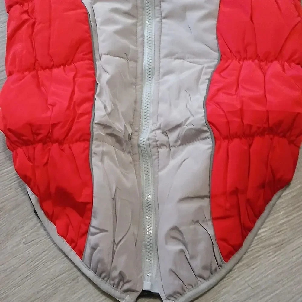 Dog Winter Coat Jacket Waterproof Warm Outfit Reflective Design SZ 4XL NIP